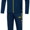 Tute sportive sportland JAKO Woven Tracksuit Champ 2.0marine/darkblue/neon yellow