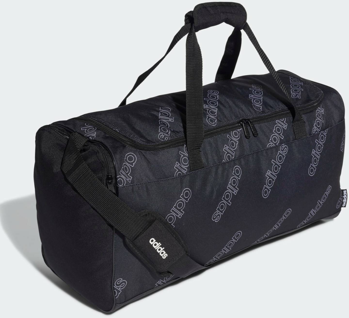 Borse sportive sportland Adidas Training Linear CF Duffel Bag Medium black/black/white (GE1227)